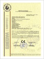 Laser Machine CE certificate of Puri laser Technology (Nantong) Co,.Ltd – certificate photo, supplier certificates section