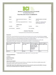 Certificates certificate from Guangxi Nanning Xingyue Sports Apparel Trading Co., Ltd.