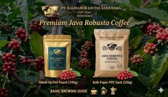 JAva Robusta Coffee – product photo 1, product detail gallery