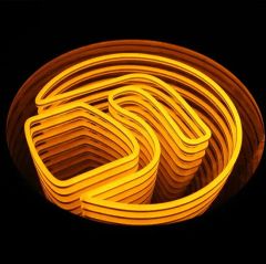 3D Infinity LED Neon Sign Creative Tunnel Lamp Illuminated Tunnel Mirror Light - Image 5