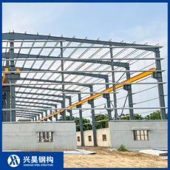 Customized Prefabricated Warehouse Workshop Hangar Factory Shed Steel Structure Building - Image 5