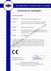 SANKEN CE-EVA Laminated Machine certificate from Guangzhou S&K Glass Machinery Co., Ltd.