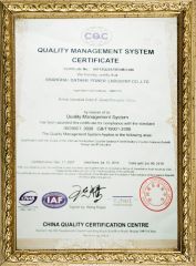 900 certificate from Jiangsu Gather Power Industry Co., Ltd.