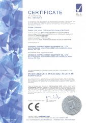 CE-Screw conveyor certificate from Xinxiang Karp Machinery Equipment Co., Ltd.