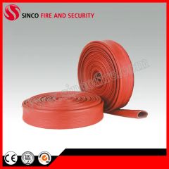 Red Color Fire Hose with BS Fire Hose Couplings Origin Fujian Color Customized Jacket Polyester Model NO. 1\"-16\" Lining With - Image 4