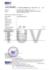 Certificates certificate from Shanghai Finice Commodity Co., Ltd.