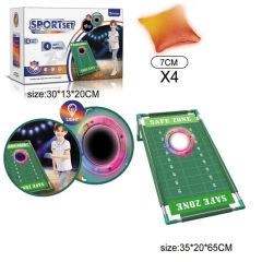 Wholesale Kids Outdoor Indoor Sports Toy Beanbag Game with 4 Golf Balls and 4 Light Sandbags - Image 1