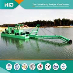 HID Brand Logistic Cargo Shipping Pontoon Customized Size Barges with Loading Crane - Image 5