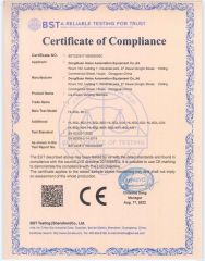CE certificate from Dongguan Haloo Automation Equipment Co., Ltd.