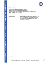 CE certificate certificate from Ningbo Greetmed Medical Instruments Co., Ltd.