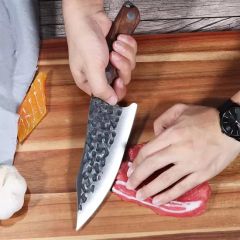 8 Inch Meat Slaughtering Butcher Cleaver Riot Sharp Vegetable Chop Machine Competitive Chicken Kitchen Chopping Knives - Image 4