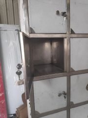 Ss Garment Storage Cabinet Color White Lighting Type White Material Stainless Steel Country of Origin Made in India Usage/Application Garment Storage - Image 3