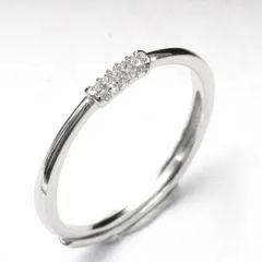 Fashion Multi Color Cubic Zirconia 925 Sterling Silver Rings for Party - Image 6
