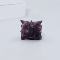 2.5 Inch Wholesale Natural Reiki Crystal Gemstone Hand Carved Folk Crafts Healing Crystal Stones Amethyst Dragon Skulls - Image 5
