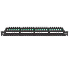 Digisol 24 Port Patch Panel Rack Size 1U Brand Digisol Ports 24 Ports Shielding F/UTP Panel Shape Rectangle Adapter Types Sc, Lc, St, Fc, - Image 3