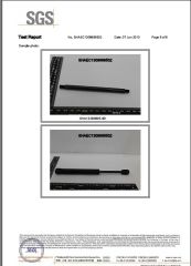 SGS ROHS certificate from Changzhou Longxiang Gas Spring Co., Ltd.
