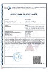 CE certificate from TIDE POWER TECHNOLOGY CO., LIMITED