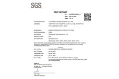 Light Ageing Test-UV Exposure certificate from Guangdong Ctube Industry Co., Ltd.