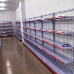 Retail Store Display Rack Shelves Metal Supermarket Shelf Rotary Fixed Origin China Condition New Trademark Weichi HS Code - Image 2