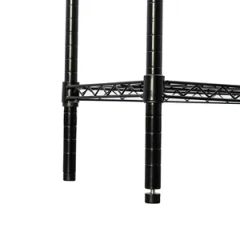 4-Layer Freestanding Storage Rack for Kitchen Pantry with Easy Clean Surface and Sturdy Construction - Image 5