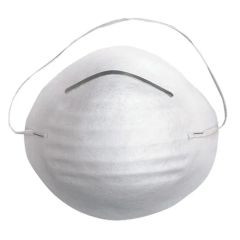 Disposable Dust Mask for Particulate Protection Color White Layers 2 Ply Origin China Trademark OEM Model NO. 1210 Style Headloop - Image 4