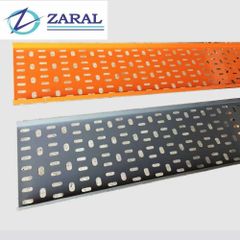 PERFORATED cable tray Brand zaral Shape Rectangular Manufacturer Zaral Color silver or any Surface Finishing gi Sheet Thickness - Image 1