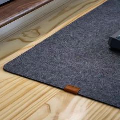 Large Mouse Pad Custom Size Comfortable Wool Felt Mouse Pad Gamer - Image 5