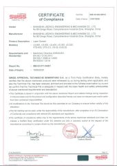 CE certificate from Shanghai Jiezhou Engineering & Mechanism Co., Ltd.