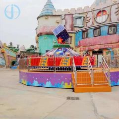 Crazy Dancing Amusement Park Rides Flying Turntable Huly Gully Ballerina Rides - Image 1