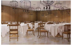 Banquet Hall Interior Designing Service Aesthetic Style Elegant And Grand Furniture Type Modular And Luxury Seating Theme Options Classic, Modern, Royal, Or - Image 3