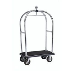 Birdcage Hotel Luggage Trolley Quantity 4 Condition New Origin Foshan HS Code 87168000 Specification Hmm Kind Stainless Steel - Image 1