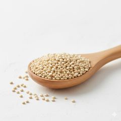 Indian, White Quinoa Seeds, Regular size, Purity - 99.9 % Style Na Content NA Purity 99.9% Technique NA Model Number NA Material Quinoa - Image 5