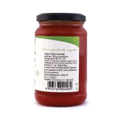 High quality organic tomato and vegetable sauce made in Italy 340g glass jar fresh tomato - Image 3
