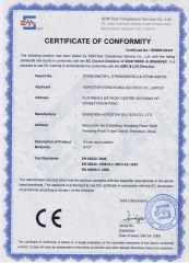 CE of 15" Touch Screen LCD Monitor certificate from Shenzhen Hopestar Sci-Tech Co., Ltd.