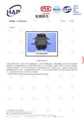 HAP certificate from Guangzhou Lupu Travel Products Co., Ltd.