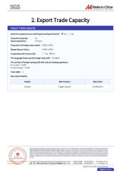 SGS certificate of Yuyao Jingdu Sprayer Co., Ltd – certificate photo, supplier certificates section