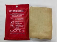 High-Temp Fireproof Fiberglass Welding Fire Blankets & Rolls - Image 1
