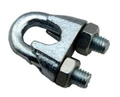 Galvanized DIN741 Malleable Wire Rope Clips Cable Clamps - Image 2