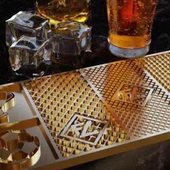 Wowei Clear Ice Cube Stamp Tray Ice Mold Ice Stamp Cocktail Stamp for Cocktails Accessories - Dongguang Shipai Zhengfei Die Factory