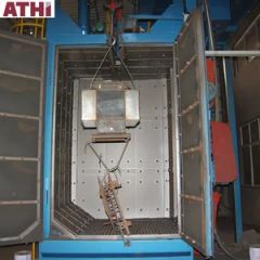Hook Type Shot Blasting Equipment for Foundry Fuel Type Electric Type Hook Type Abrator Automation Level Automatic Application Electronic - Image 4