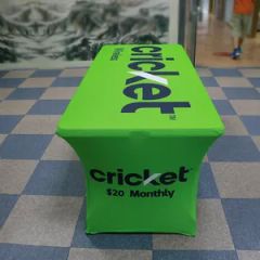 Custom Printed 6 Feet Trade Show Table Cloth Table Cover for Event - Image 5