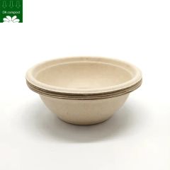 Good Price Custom Service Natural Pulp Sugarcane Bagasse Poke Bowls - Image 2