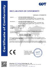 ES-DB055 certificate from LUOYANG EASTERN SUNRISE CO., LTD.