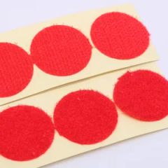 Self-Adhesive Round Disc Hook and Loop Fasteners for Easy Use - Image 1