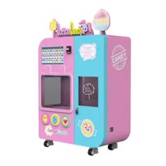 Red Rabbit Commercial Automatic Electric Customize Snacks Cotton Candy Machine - Image 6