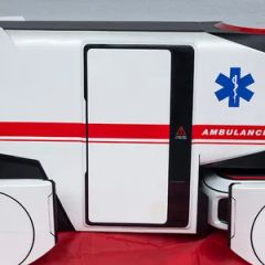 Custom Medical Theme 3D Printed Ambulance Model for Display Nozzle Number 1 Model NO. Custom Trademark ProtoMat HS Code - Image 4