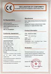 CE TYPE2 for face mask certificate of Sheenrise Medical Trade Co., Ltd. – certificate photo, supplier certificates section