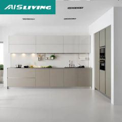 Zambia Farmhouse Supplier Outdoor Customize Small Design Cheap Full Set Exterior Waterproof White Modular Kitchen Cabinets - AIS SMARTI LLC