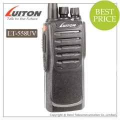 CE Dual Band Lt-558UV Standby Protable Two Way Radios LCD Without Channels 96 Color Black Origin China Type Handheld Keypad - Image 1