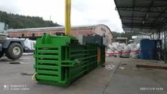 Semi-Automatic Horizontal Baler Machine with Manual Feeding for Scrap Metal/Straw/Plastic - Image 4